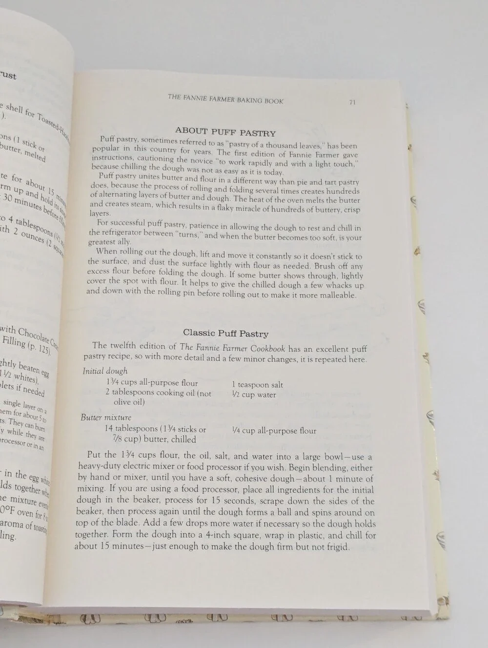 The Fannie Farmer Baking Book, First Edition, 1984, Very Good Condition